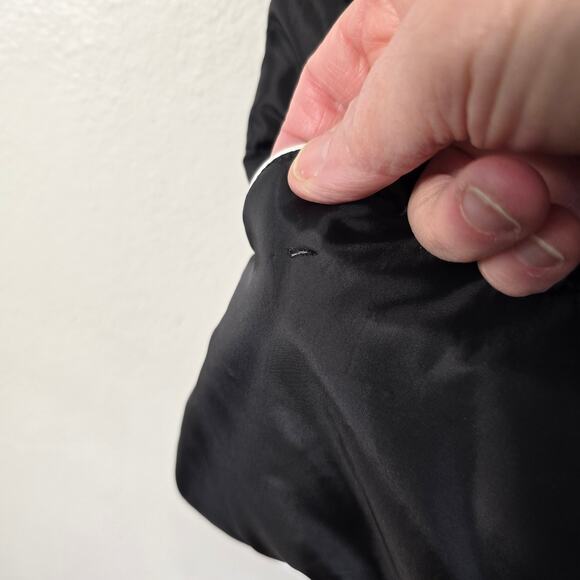 Vintage Polo Ralph Lauren Down Puffer Vest Women's XS/S Black Granola Girl READ - Picture 5 of 10